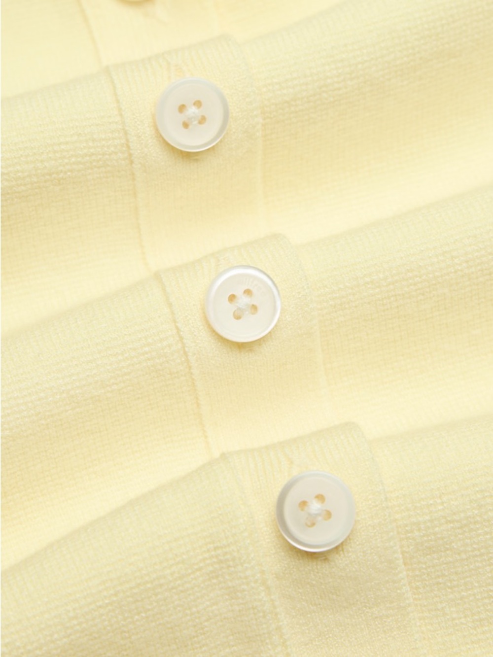 NWT Aritzia Wilfred Golightly Cardigan Small Lemonade Yellow Sold Out - Picture 7 of 7